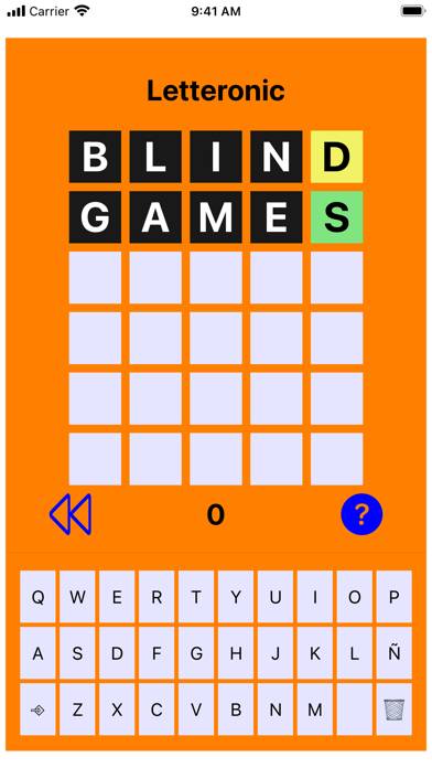 Accessible letteronic App screenshot #3