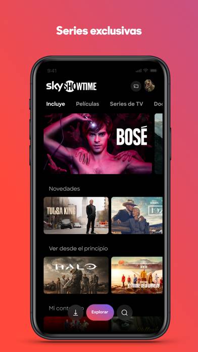 SkyShowtime: Películas, series App skärmdump #2