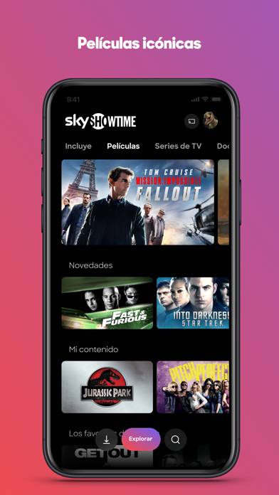 SkyShowtime: Películas, series App skärmdump #3