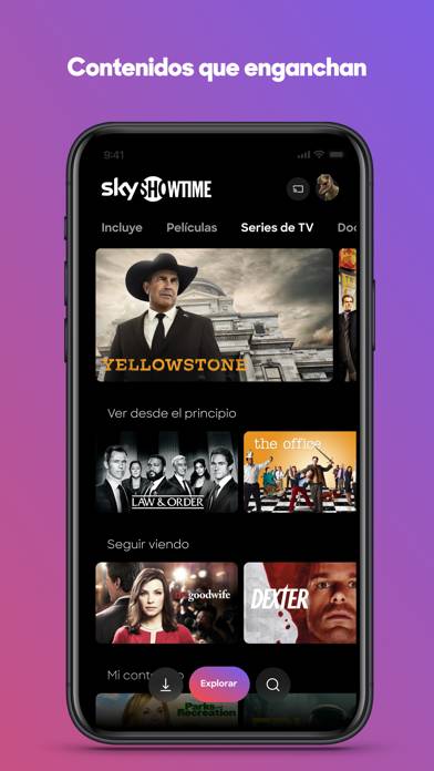 SkyShowtime: Películas, series App skärmdump #4