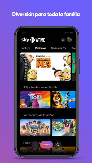 SkyShowtime: Películas, series App skärmdump #5