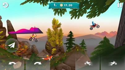 Airborne Motocross Racing Captura de pantalla de la aplicación #5