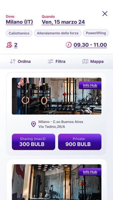 Bulb Schermata dell'app