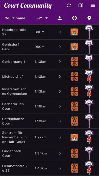 Court Community App-Screenshot