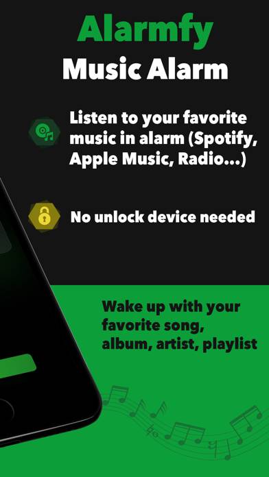 Alarmfy: Music Alarm Clock plus Schermata dell'app #2