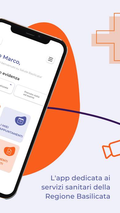 Salute Basilicata immagine dello schermo