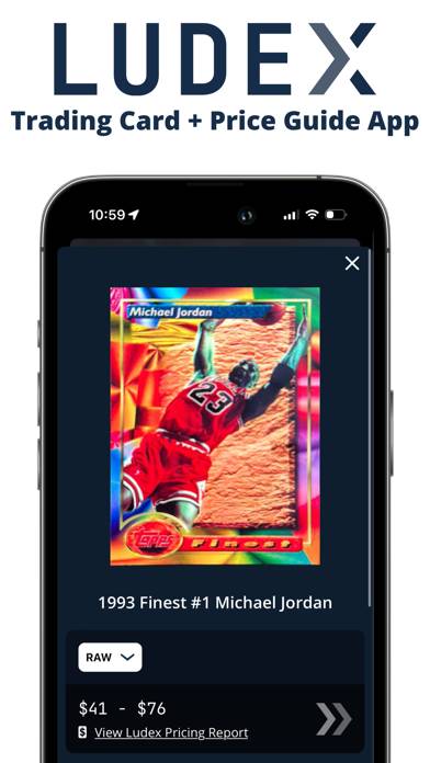 LUDEX Sports Card Scanner +TCG screenshot