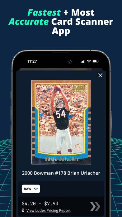 LUDEX Sports Card Scanner plusTCG App screenshot