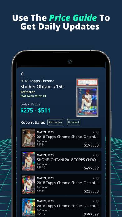 LUDEX Sports Card Scanner plusTCG App screenshot