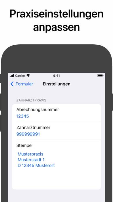 DENStaxi App-Screenshot