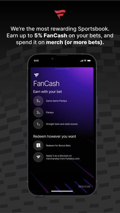 Fanatics Sportsbook & Casino App screenshot