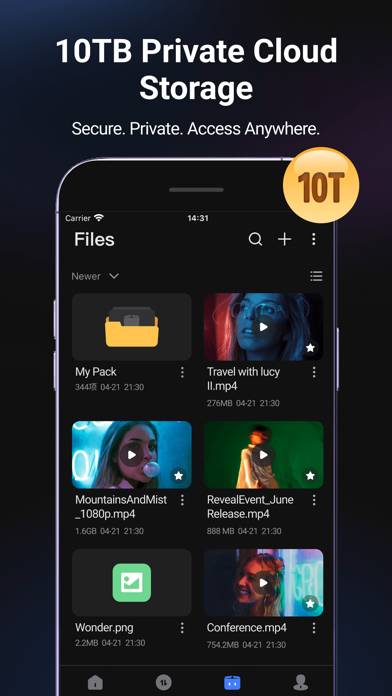 PikPak Captura de pantalla de la aplicación