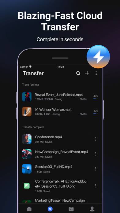 PikPak Captura de pantalla de la aplicación