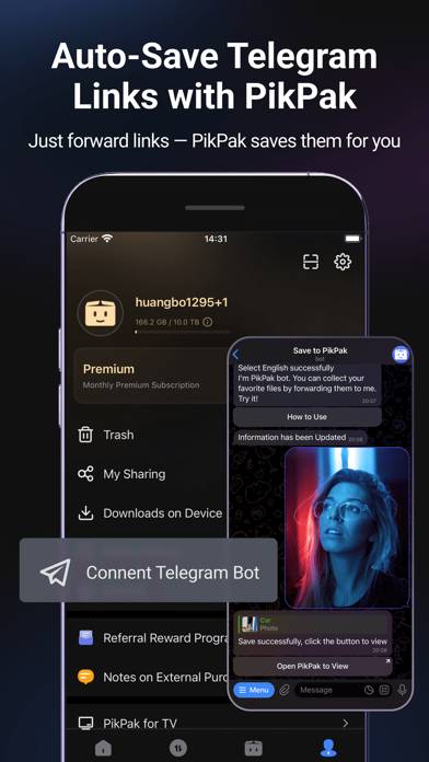 PikPak Captura de pantalla de la aplicación
