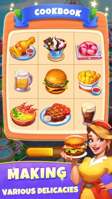 Cooking Journey: Food Games Captura de pantalla de la aplicación #2