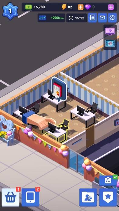 Idle Office Tycoon-Money game Schermata dell'app #6