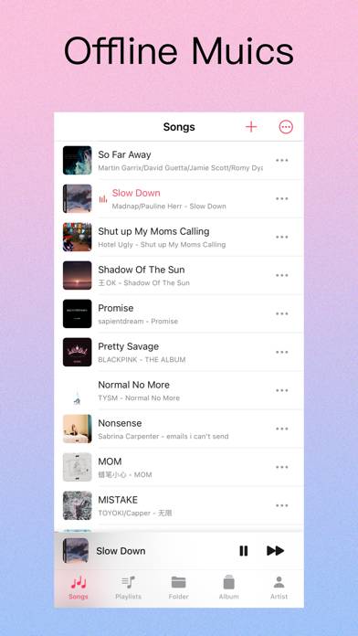 OnePlayer Pro-Offline Music App screenshot #1