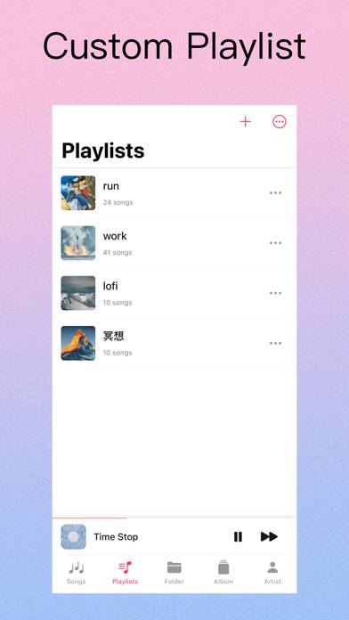 OnePlayer Pro-Offline Music Schermata dell'app #5