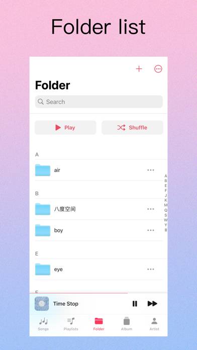 OnePlayer Pro-Offline Music Schermata dell'app #6