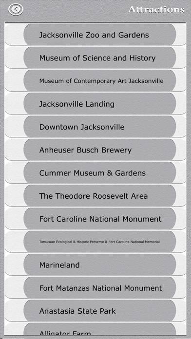 Jacksonville City Tourism App screenshot #2