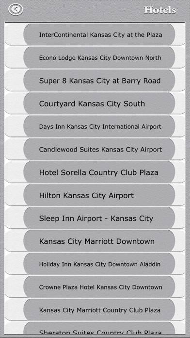 Kansas Travel Guide App screenshot