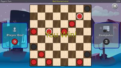 Swiftly Checkers game screenshot