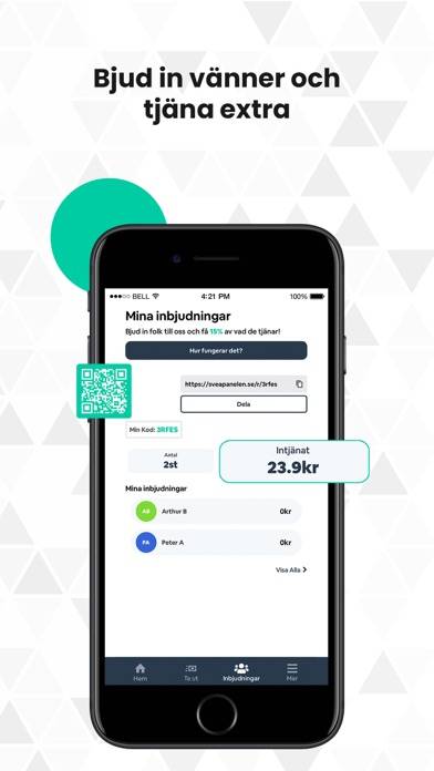 SveaPanelen App skärmdump