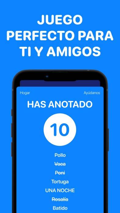 Charades Spanish Captura de pantalla de la aplicación #6