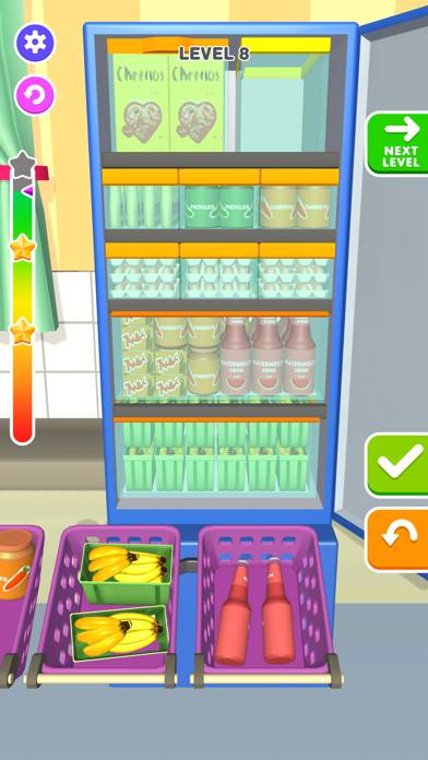 Fill Up Fridge-Organizing Game Скриншот приложения #6