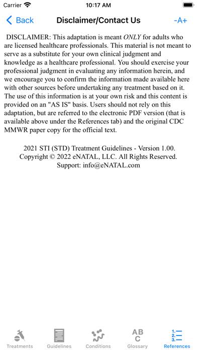 2021 CDC STI (STD) Guidelines App screenshot #6