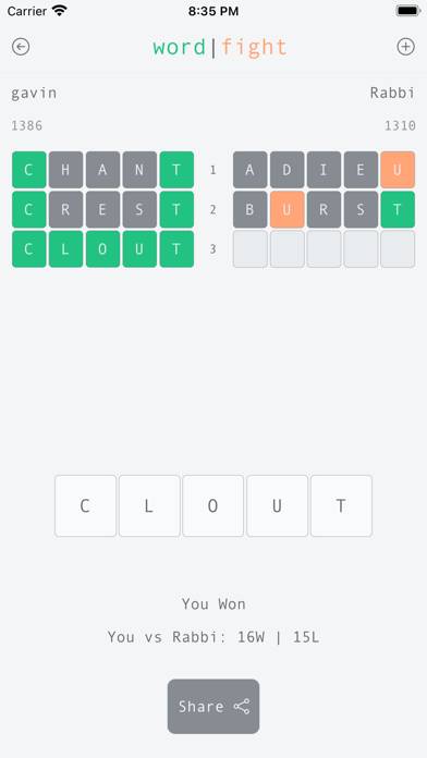 Word Fight | Friends game screenshot