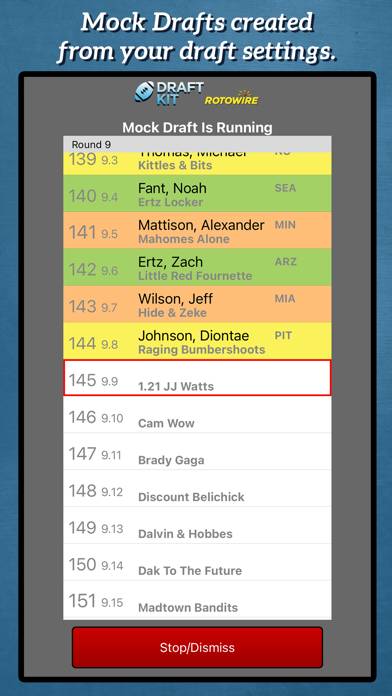 Fantasy Football Draft Kit '23 App screenshot #2