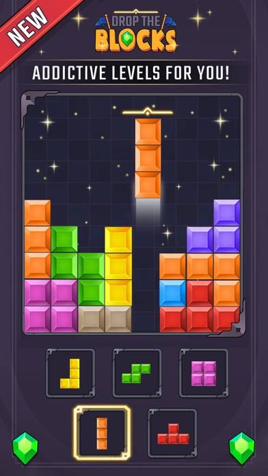 Drop Blocks Puzzle App skärmdump #2