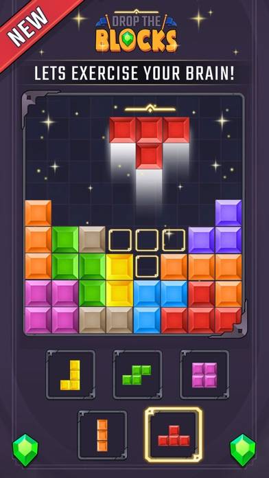 Drop Blocks Puzzle App skärmdump #3