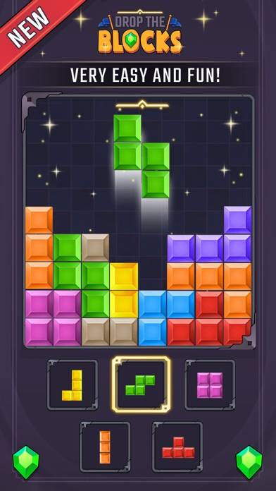 Drop Blocks Puzzle Capture d'écran de l'application #4