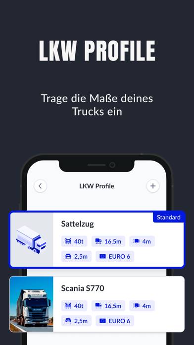 Lkw.app Captura de pantalla de la aplicación