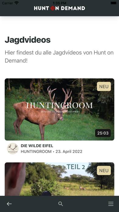 Hunt on Demand App-Screenshot #5