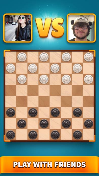 Checkers Clash: Board Game App screenshot #1