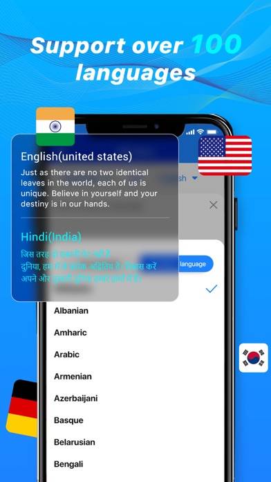 Translator, Voice Translation Schermata dell'app #2