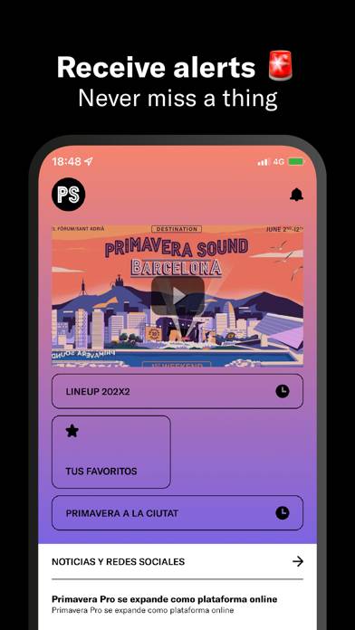 Primavera Sound App screenshot #1