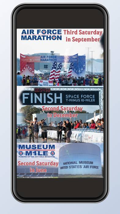 Air Force Marathon Events screenshot