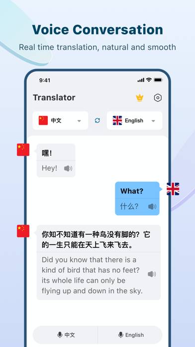 Voice Translate:GO Translation Captura de pantalla de la aplicación #2