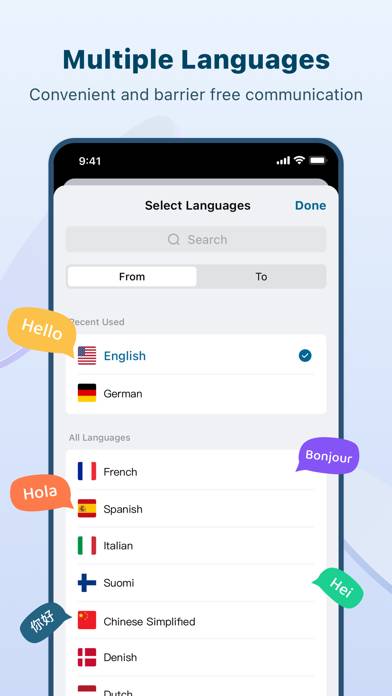 Voice Translate:GO Translation Capture d'écran de l'application #3