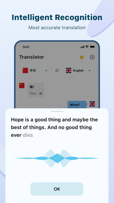 Voice Translate:GO Translation Capture d'écran de l'application #4