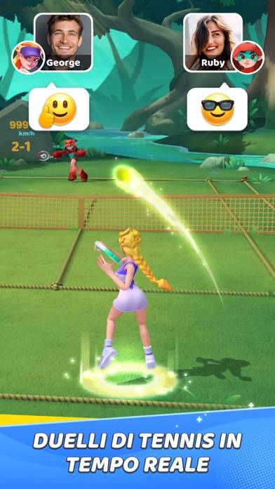 Tennis estremos™ schermata del gioco