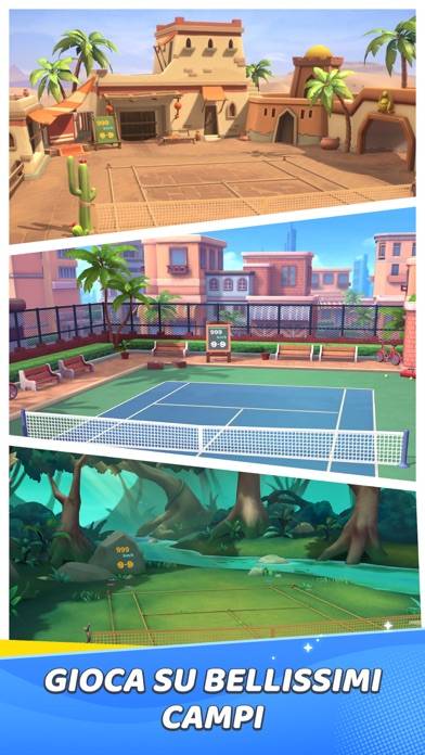 Tennis estremos™ schermata del gioco