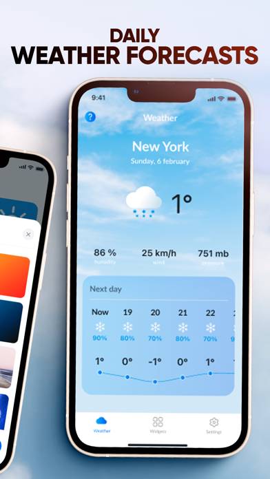 Live Weather Widgets by Sunio App skärmdump #3