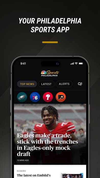 NBC Sports Philadelphia App screenshot #1