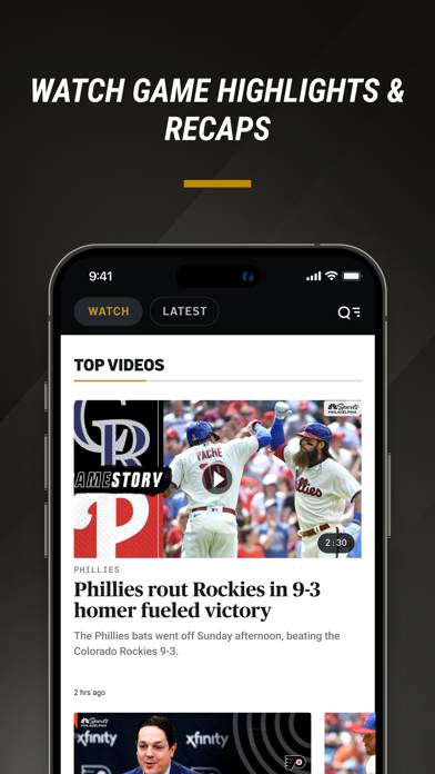 NBC Sports Philadelphia App screenshot #6