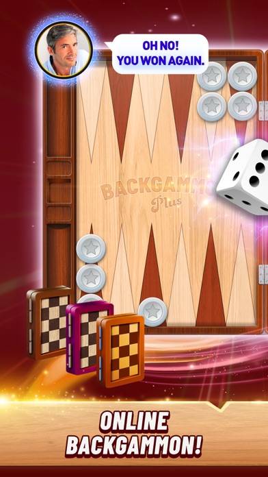 Backgammon Plus. captura de pantalla